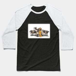 Shaun the sheep Baseball T-Shirt